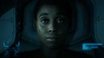 Directive 8020 character stares while scared