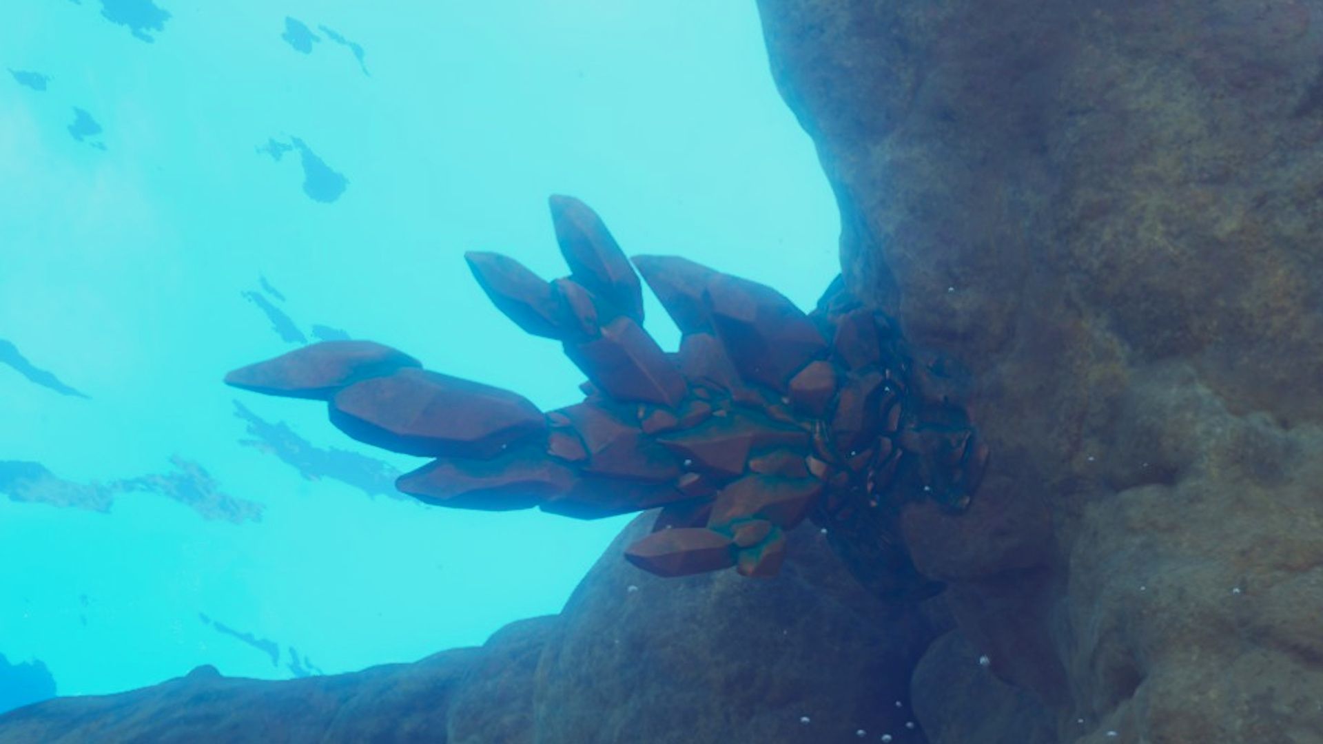 A large chunk of copper in Subnautica 2
