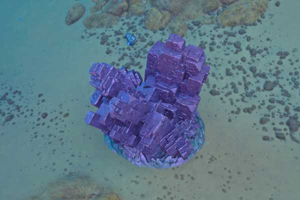 A lead deposit in Subnautica 2.