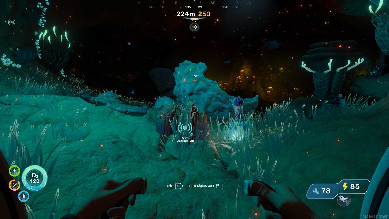 Lithium near Zip's Blackbox in Subnautica 2