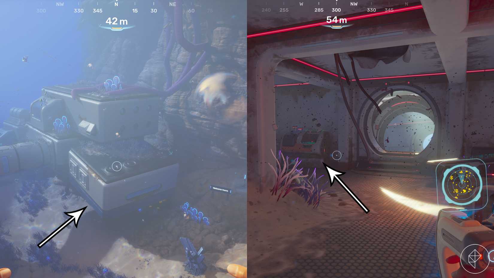 The location of the processor blueprint needed to craft strong acid in Subnautica 2.