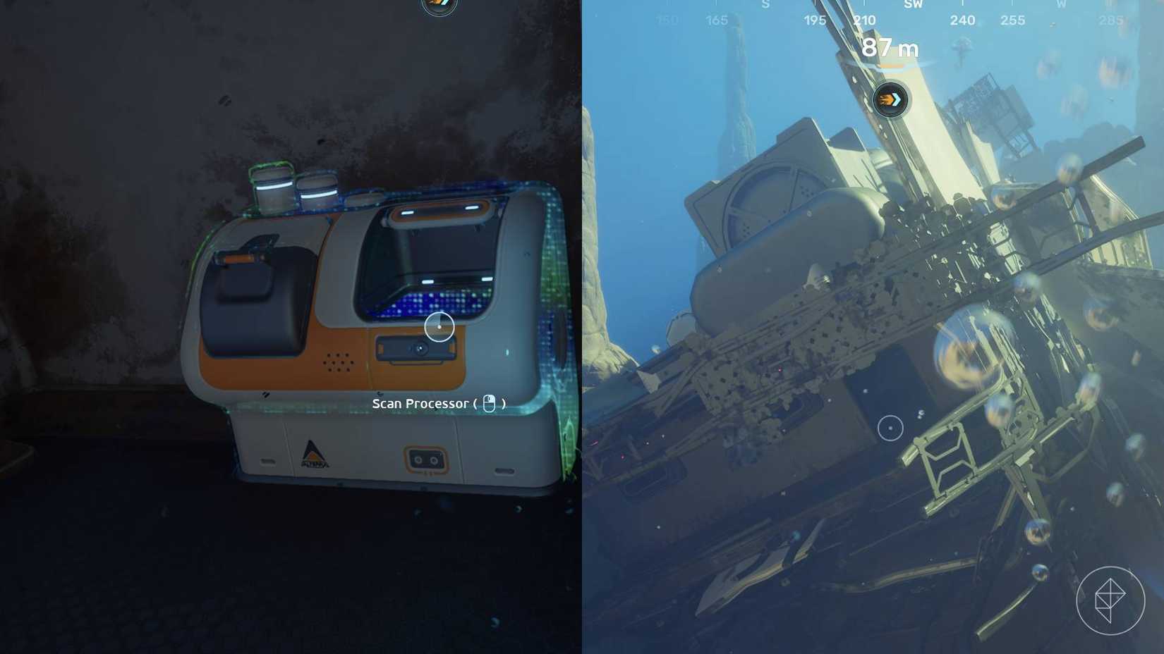 The processor blueprint location in Subnautica 2