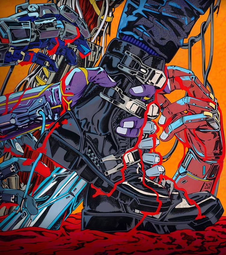 take control cyberpunk tcg