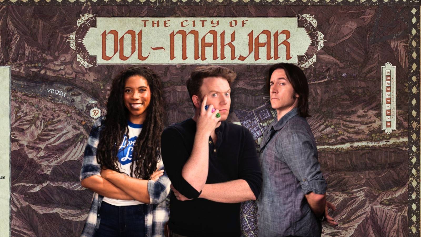 Critical Role Campaign 4 official Dol-Makjar city map revealed Critical Role Campaign 4 official Dol-Makjar city map revealed