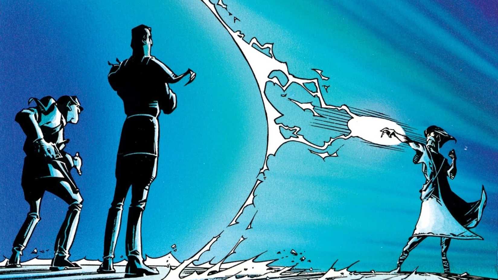 Scene from Dark Horse Comics' Heir to the Empire retelling of Thrawn vs Joruus C'baoth.