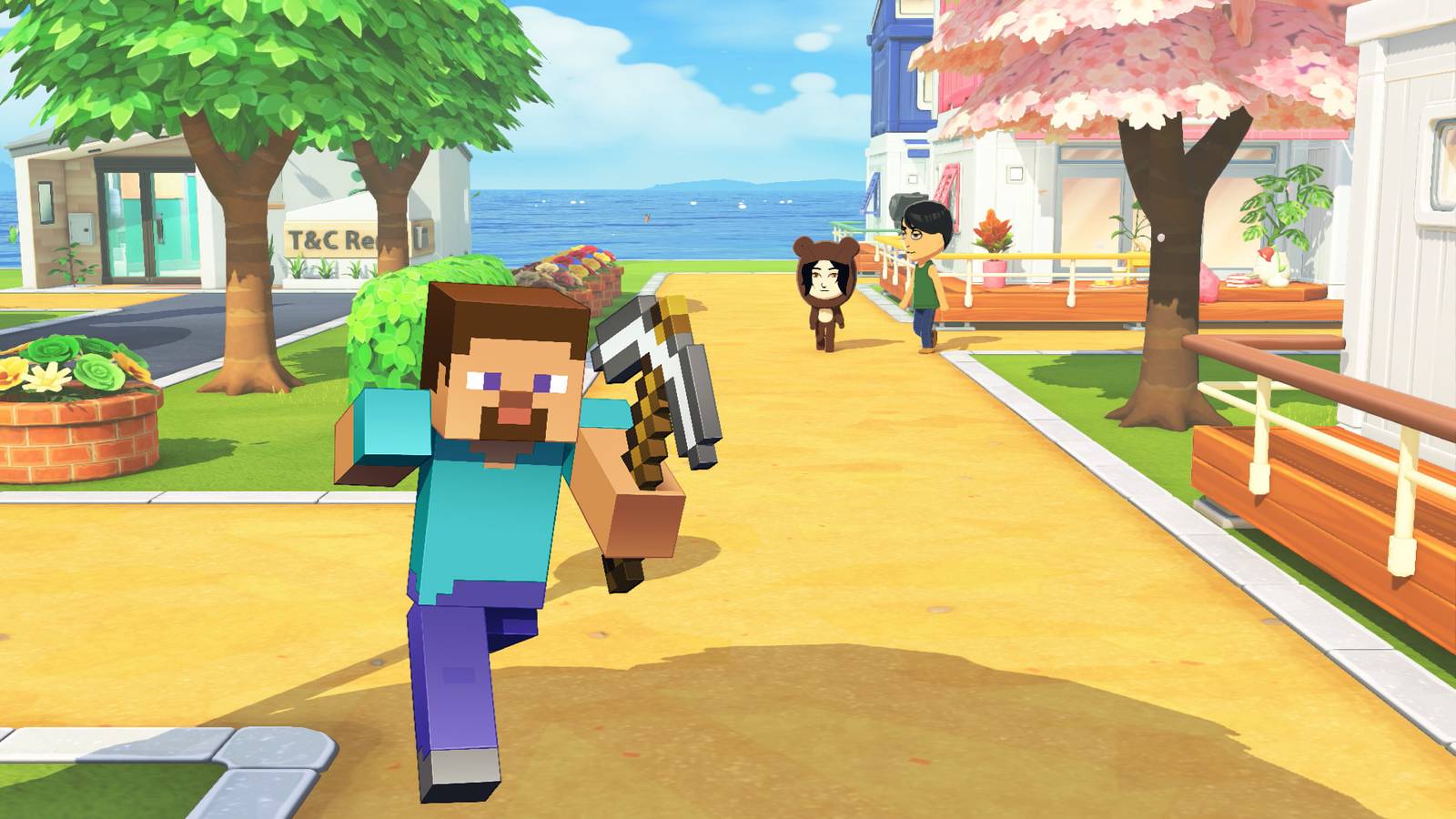 Tomodachi Life players are recreating Minecraft in Living the Dream