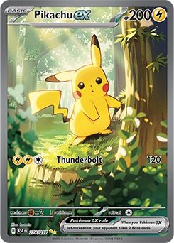 The rare Pikachu card in Ascended Heroes, the TCG release that fans lovingly refer to as Treekachu.