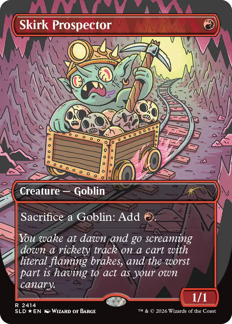 The Secret Lair Goblin Storm deck is real, and it's packing a ton