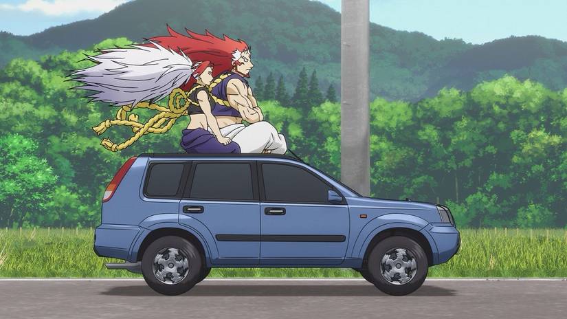 daemons of the shadow realm left and right on car