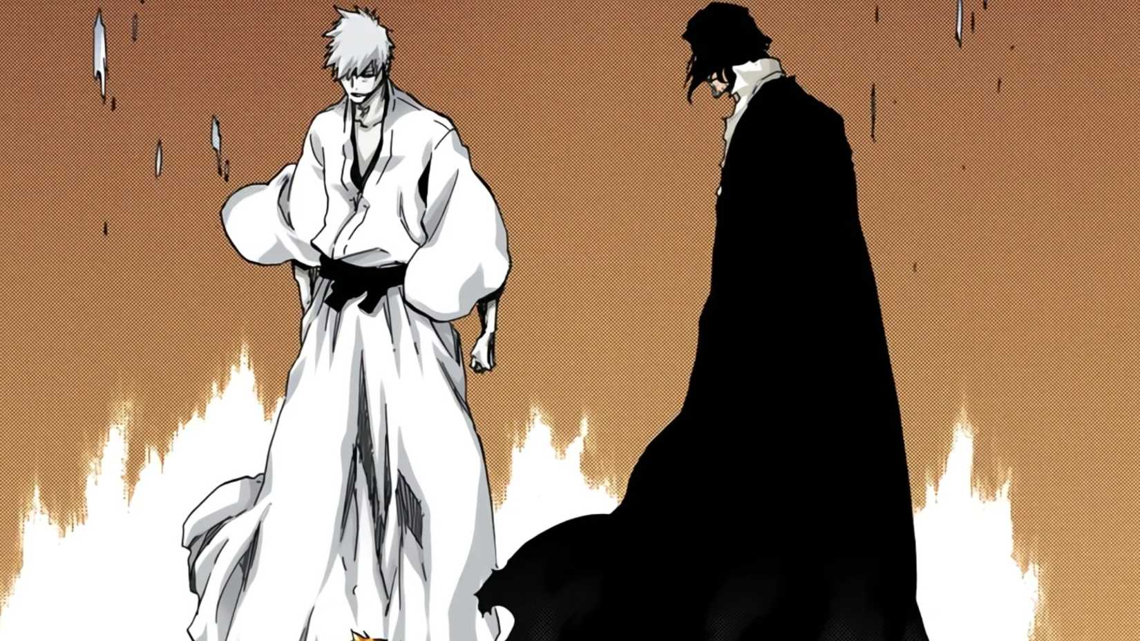 The dual identities of Zangetsu from Bleach 