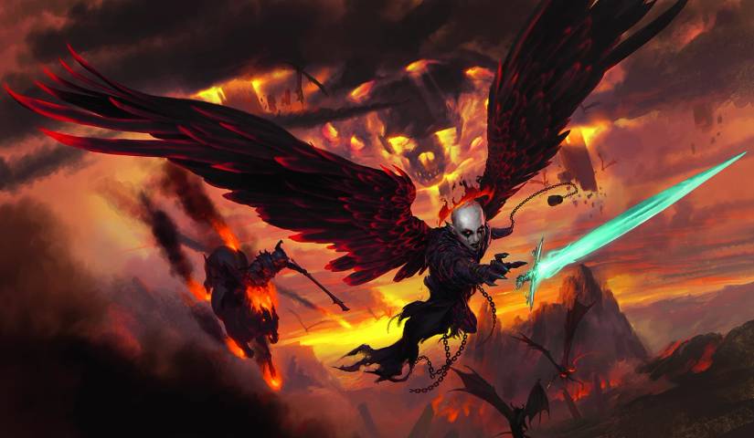 zariel descent into avernus cover art