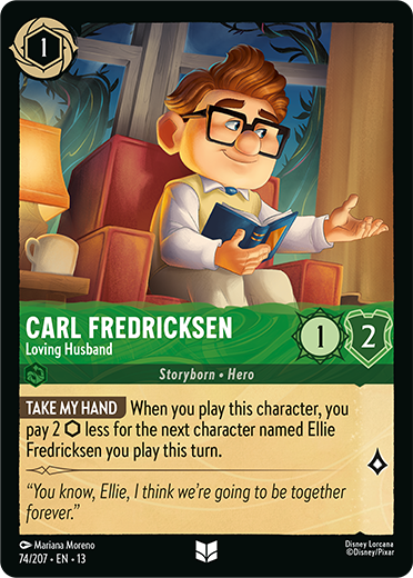 Carl Fredricksen - Loving Husband card