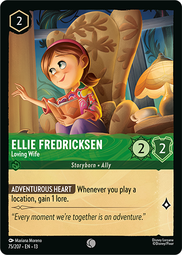 Ellie Fredricksen - Loving Wife card