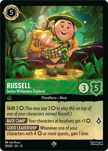 Disney Lorcana reveals its first cards from Pixar's Up in Attack of the Vine