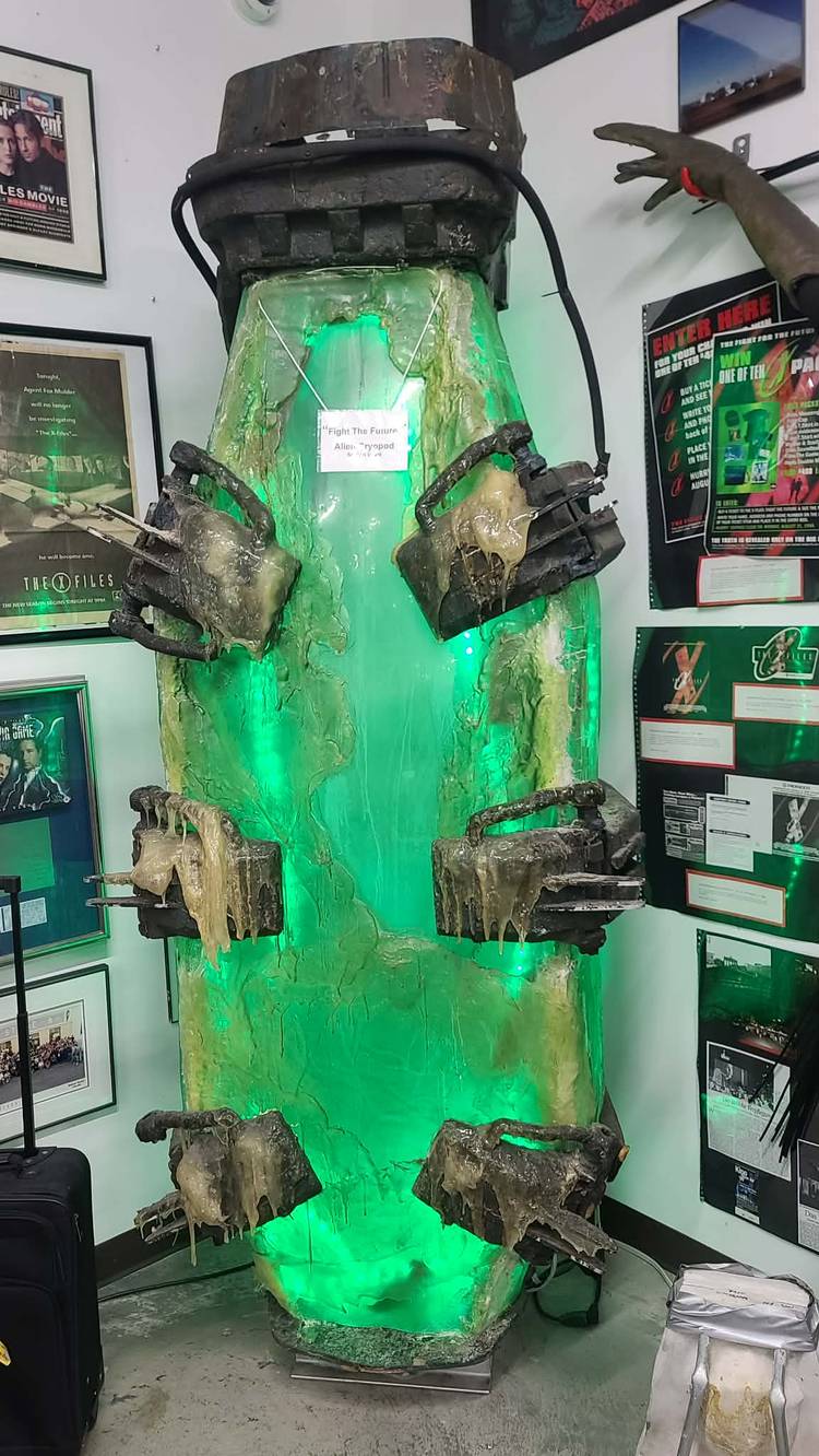 X-files museum pod