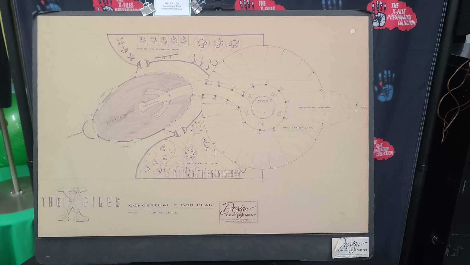 X-files museum blueprint part