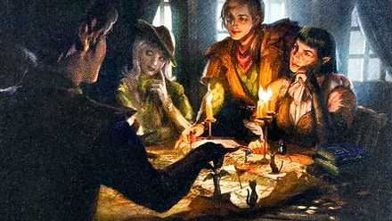 black market connections mtg art