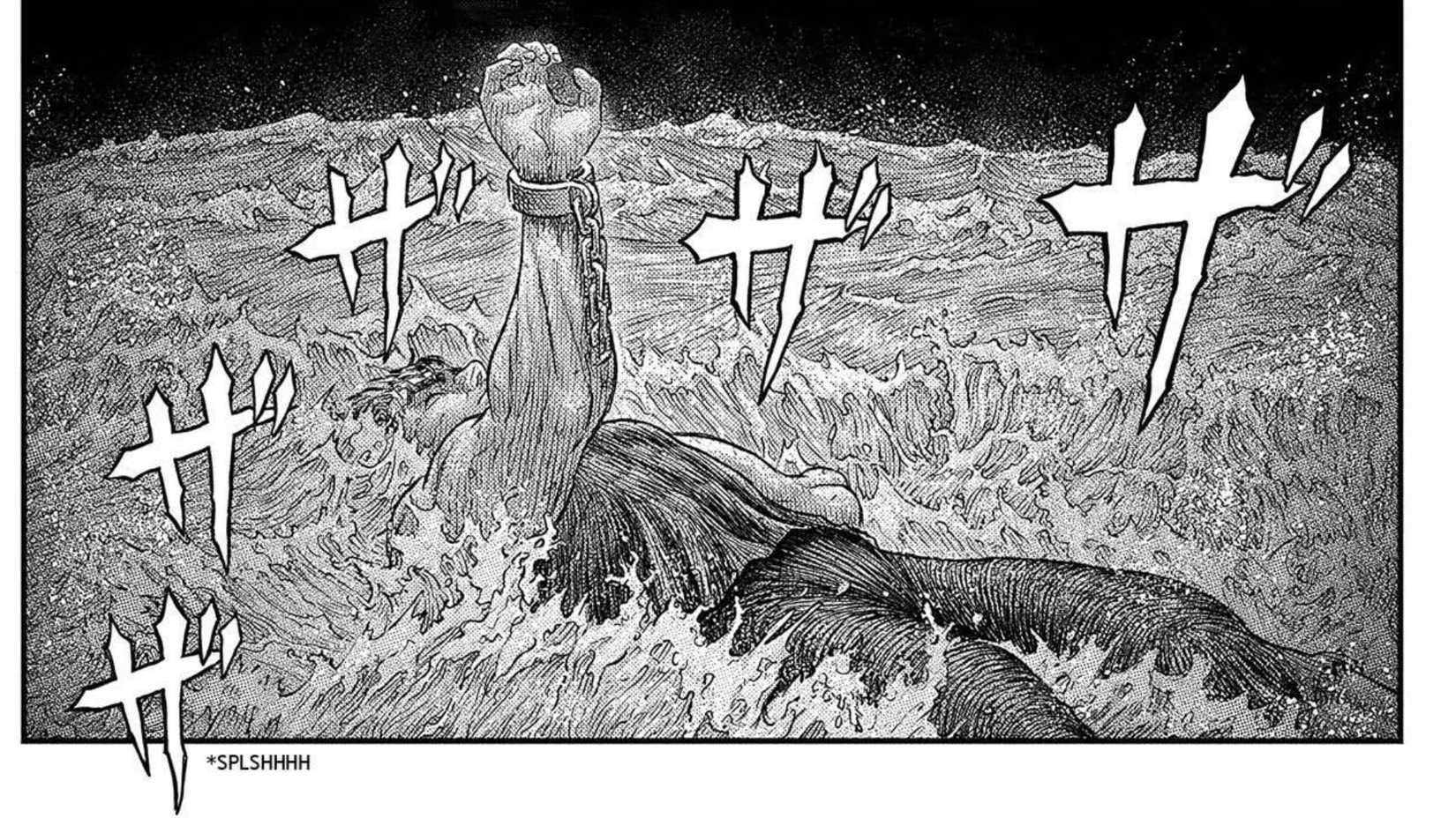 Still from Berserk's latest release, Chapter 384