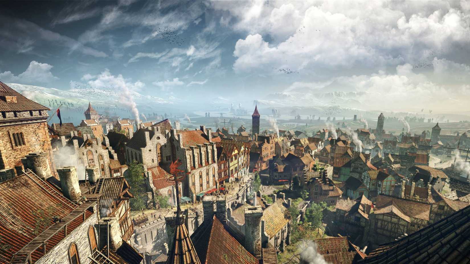 Novigrad in The Witcher 3.