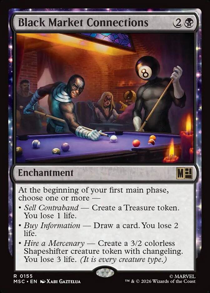 black market connections doom mtg