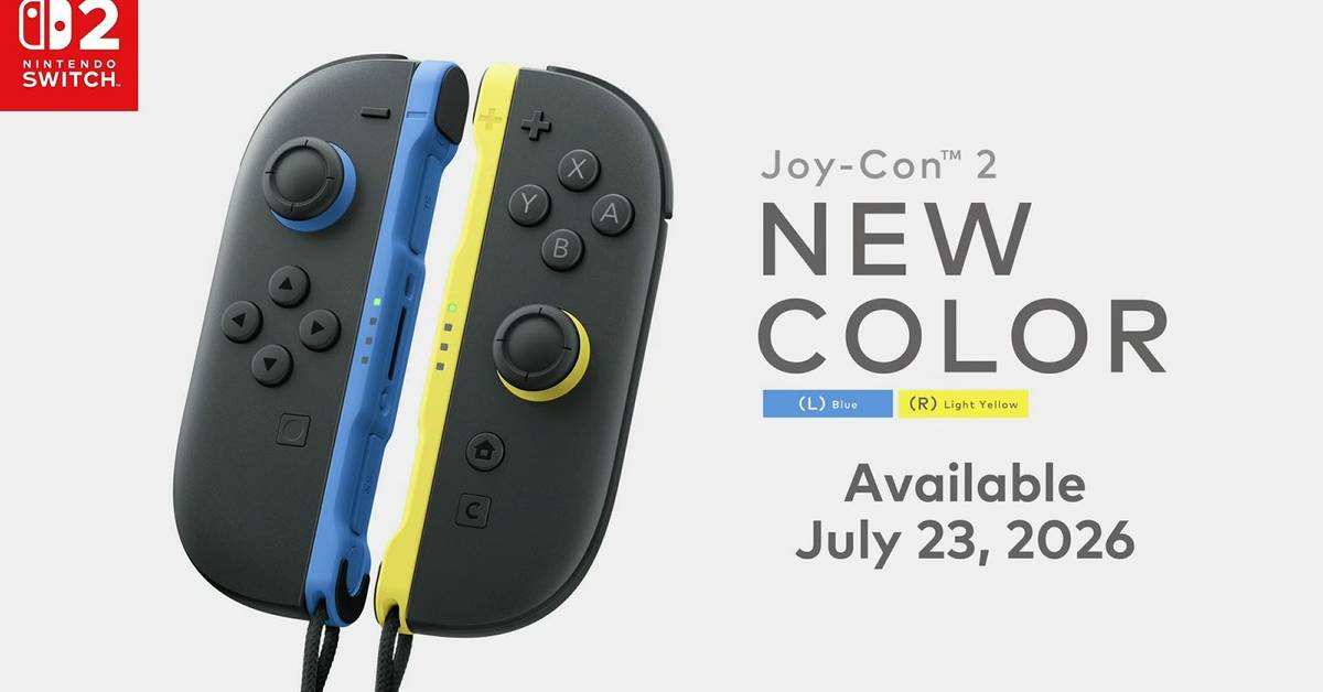 Nintendo's new Switch 2 Joy-Con colors are a disappointment