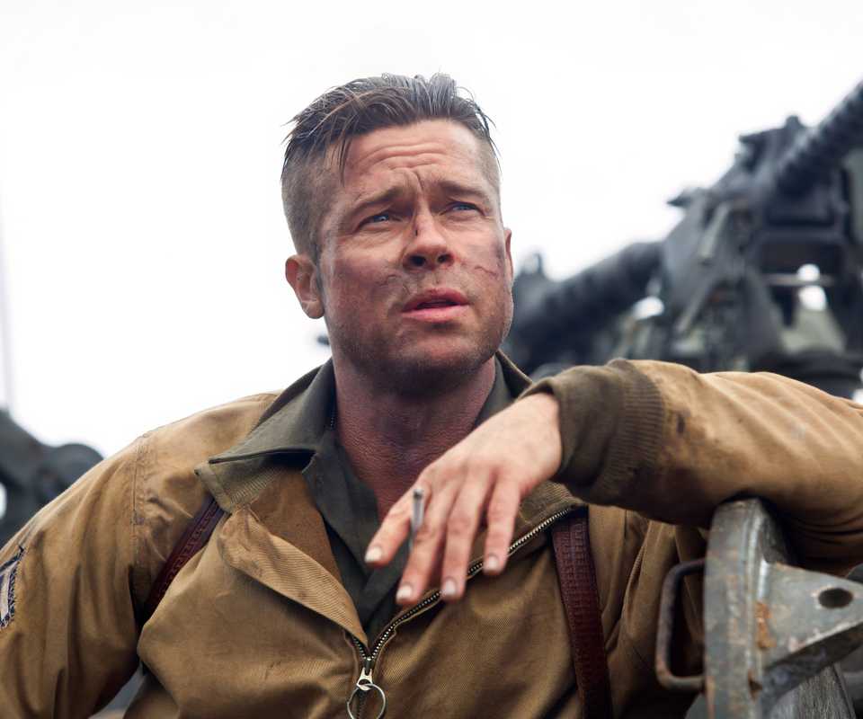 brad pitt fury