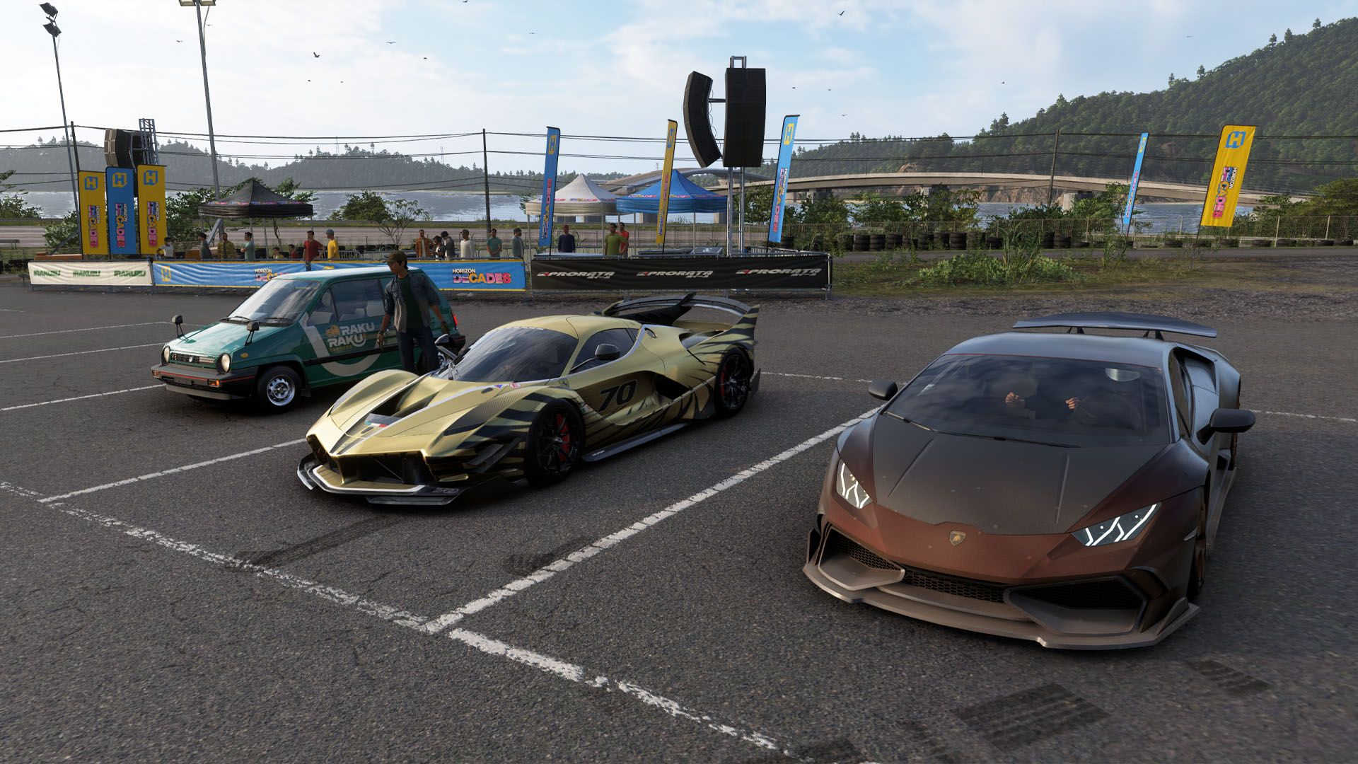 Hokubu Evolving World Car Meet location in Forza Horizon 6
