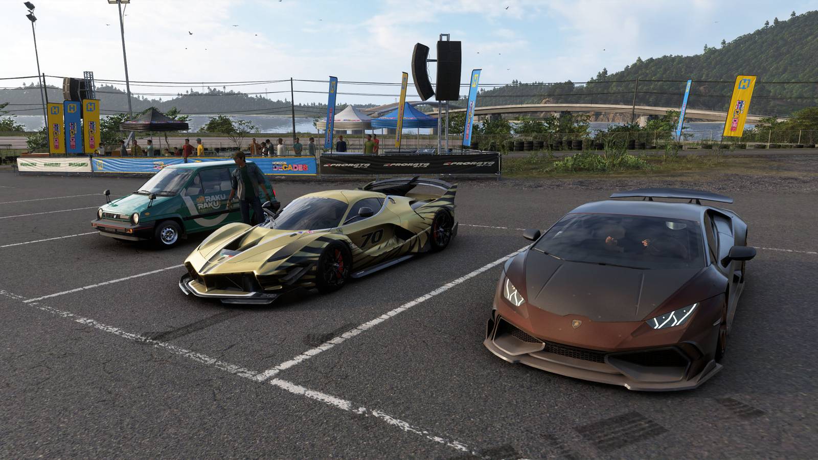 Hokubu Evolving World Car Meet location in Forza Horizon 6
