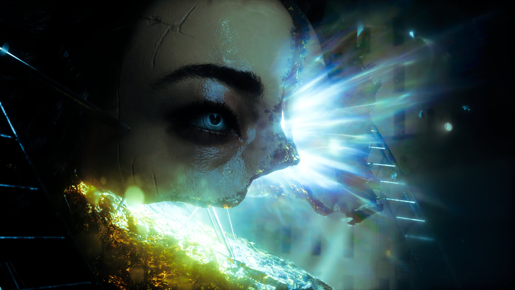 A giant head appears in Control Resonant.