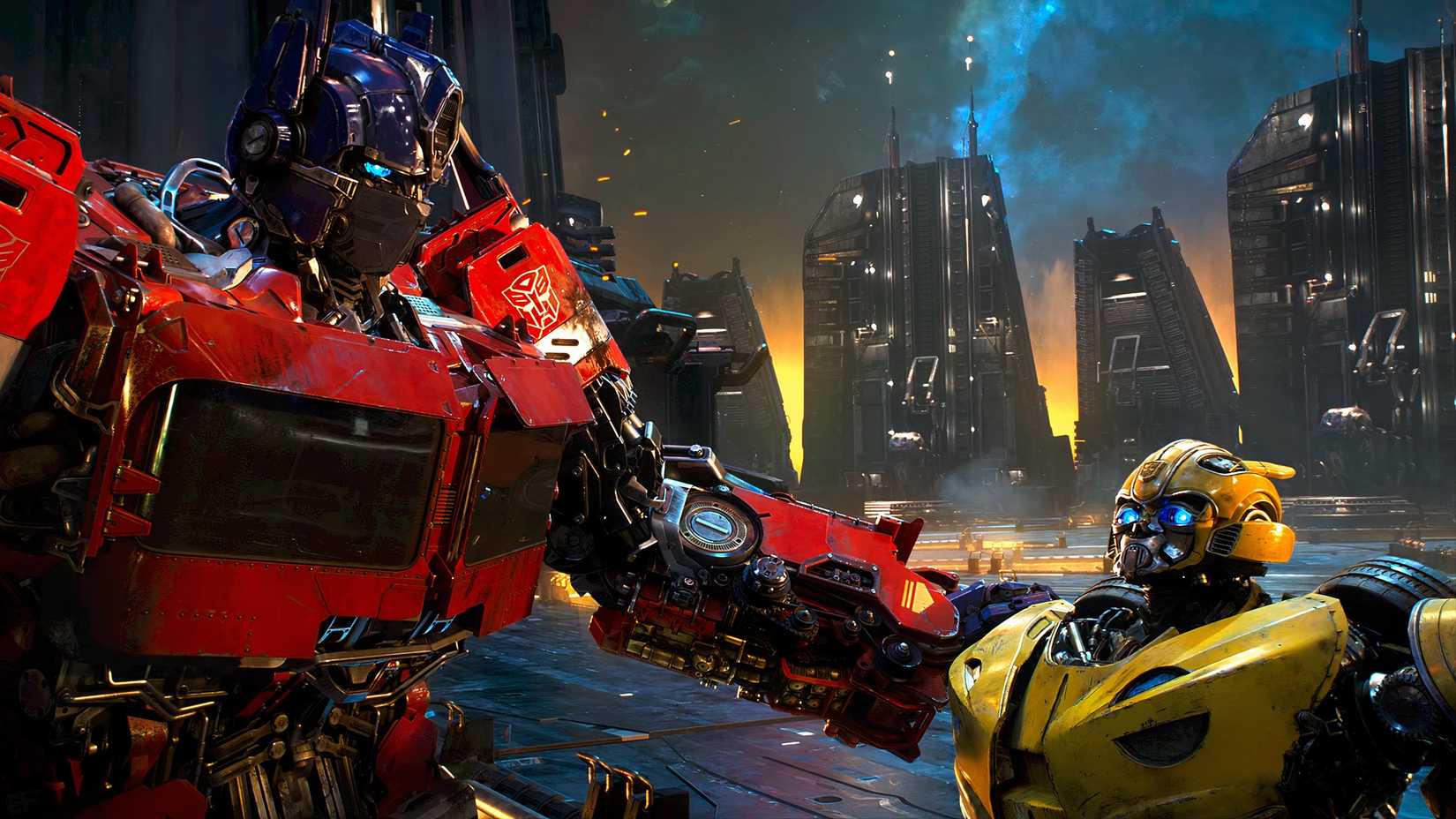 bumblebee cybertron battle