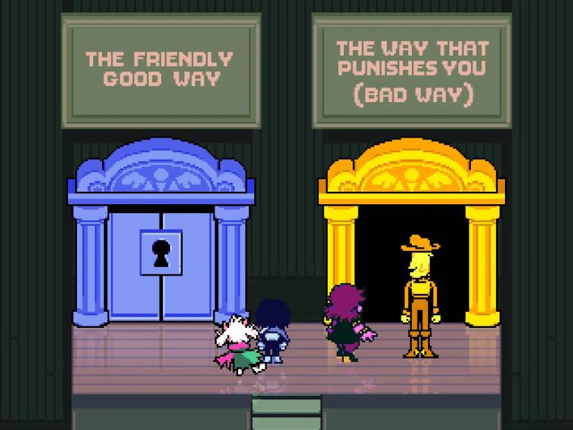 Deltarune Chapter 5’s weird route scenes with Kris and Noelle are terrifying