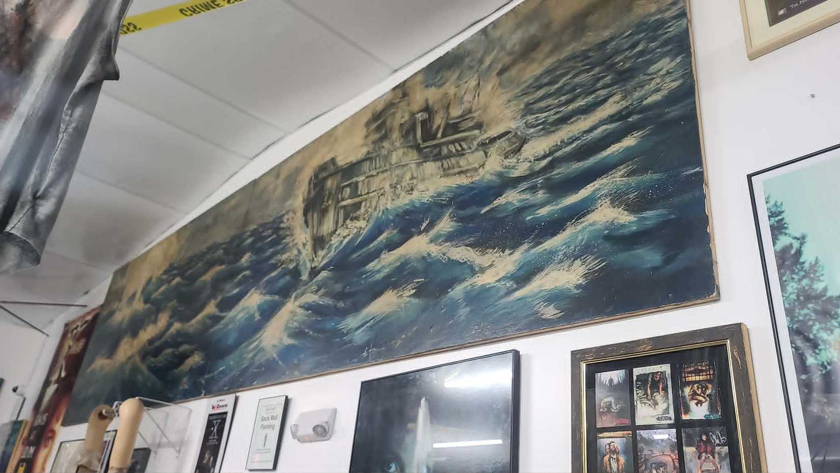 x-files museum painting