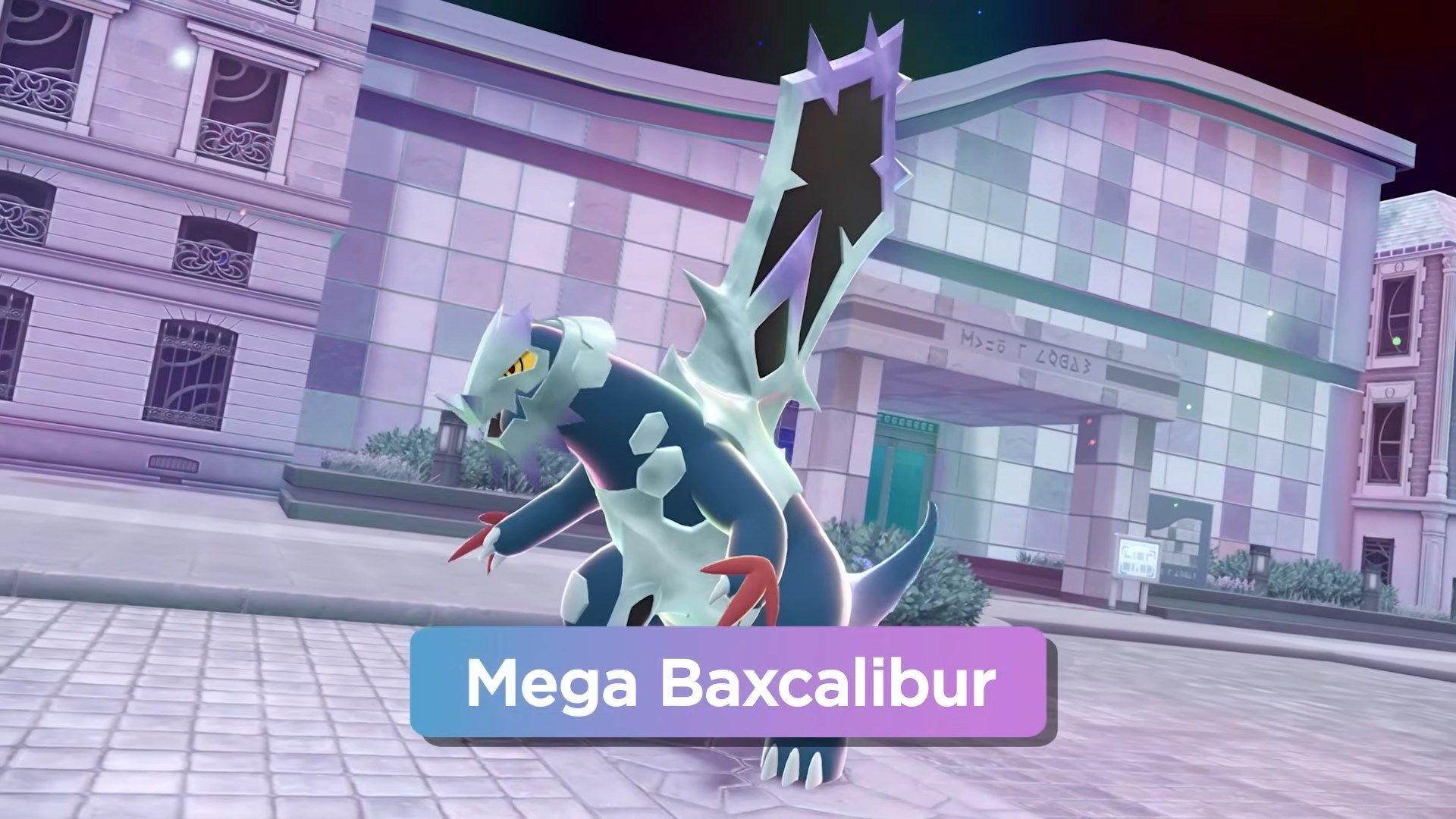 Mega Baxcalibur in Pokémon Legends: Z-A
