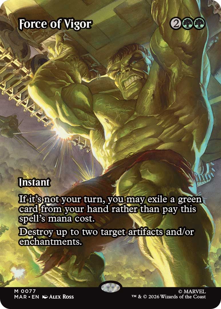 MTG just revealed 81 cards from Marvel Super Heroes (including a busted ...