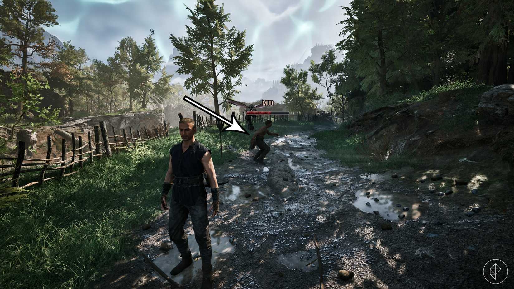 Una mosca de sangre mata a Mud en Gothic 1 Remake.