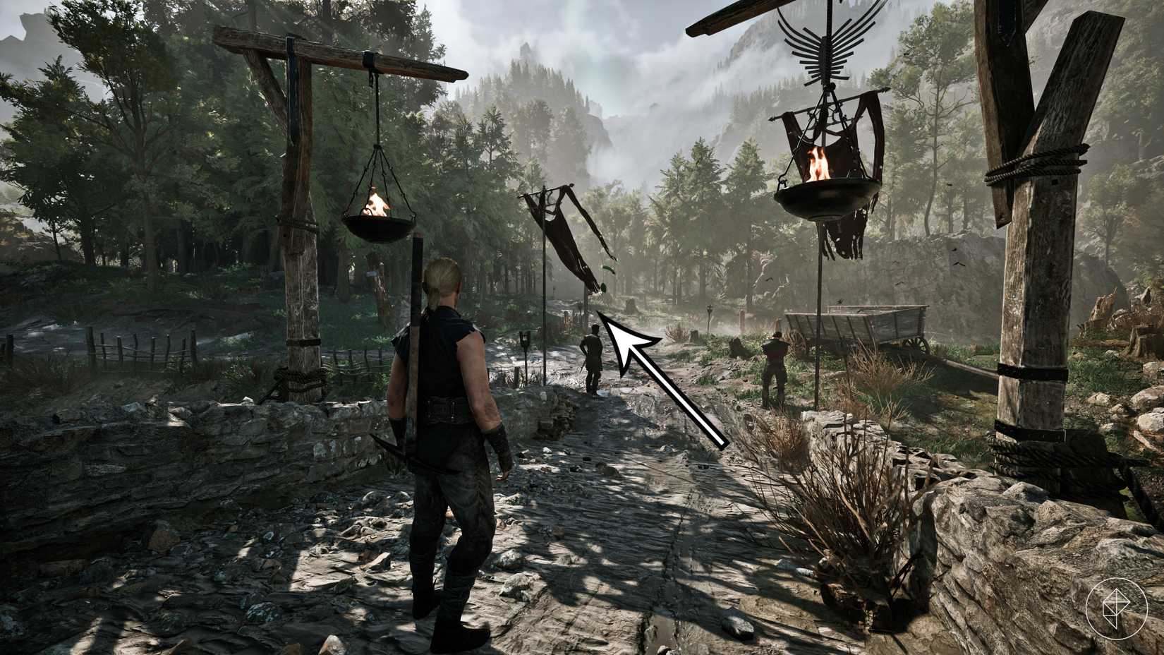 A hellcap harvesting spot in the Gothic 1 Remake.