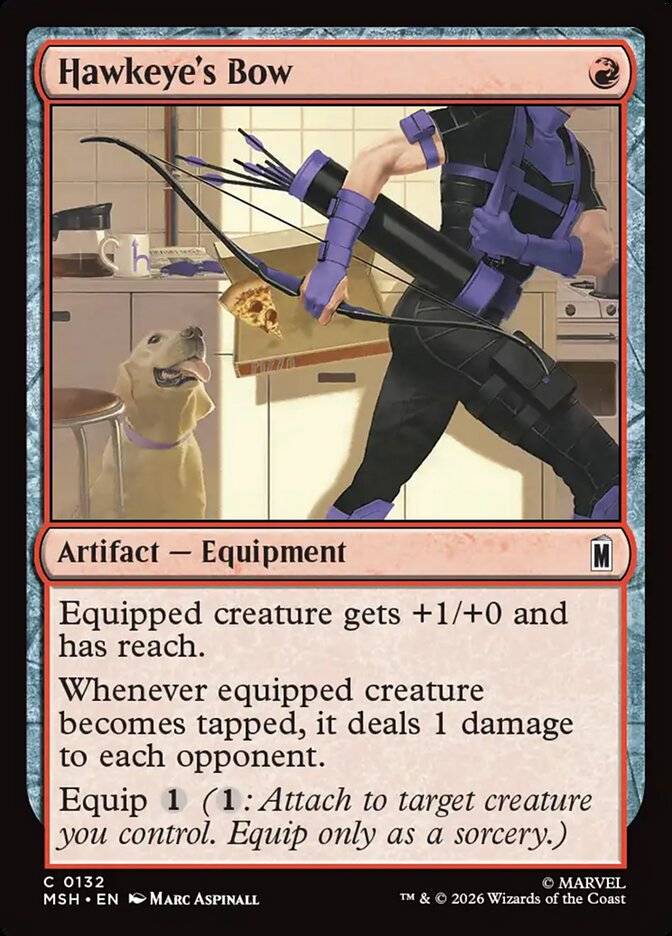 Hawkeye's Bow card