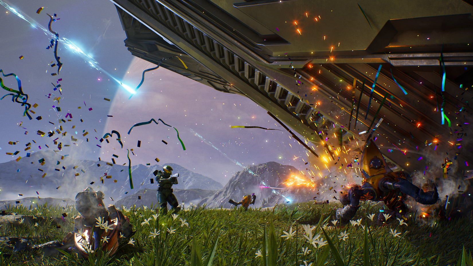 Master Chief lands a Grunt Birthday Party shot in Halo Campaign Evolved