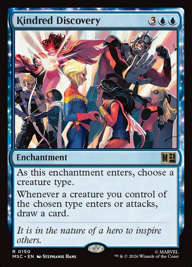 kindred discovery marvel mtg
