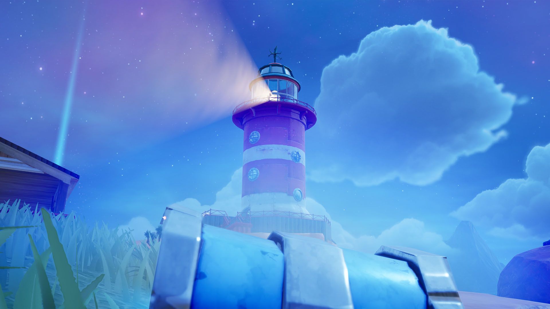 How to use the lighthouse beam to reveal rare chests in Fortnite