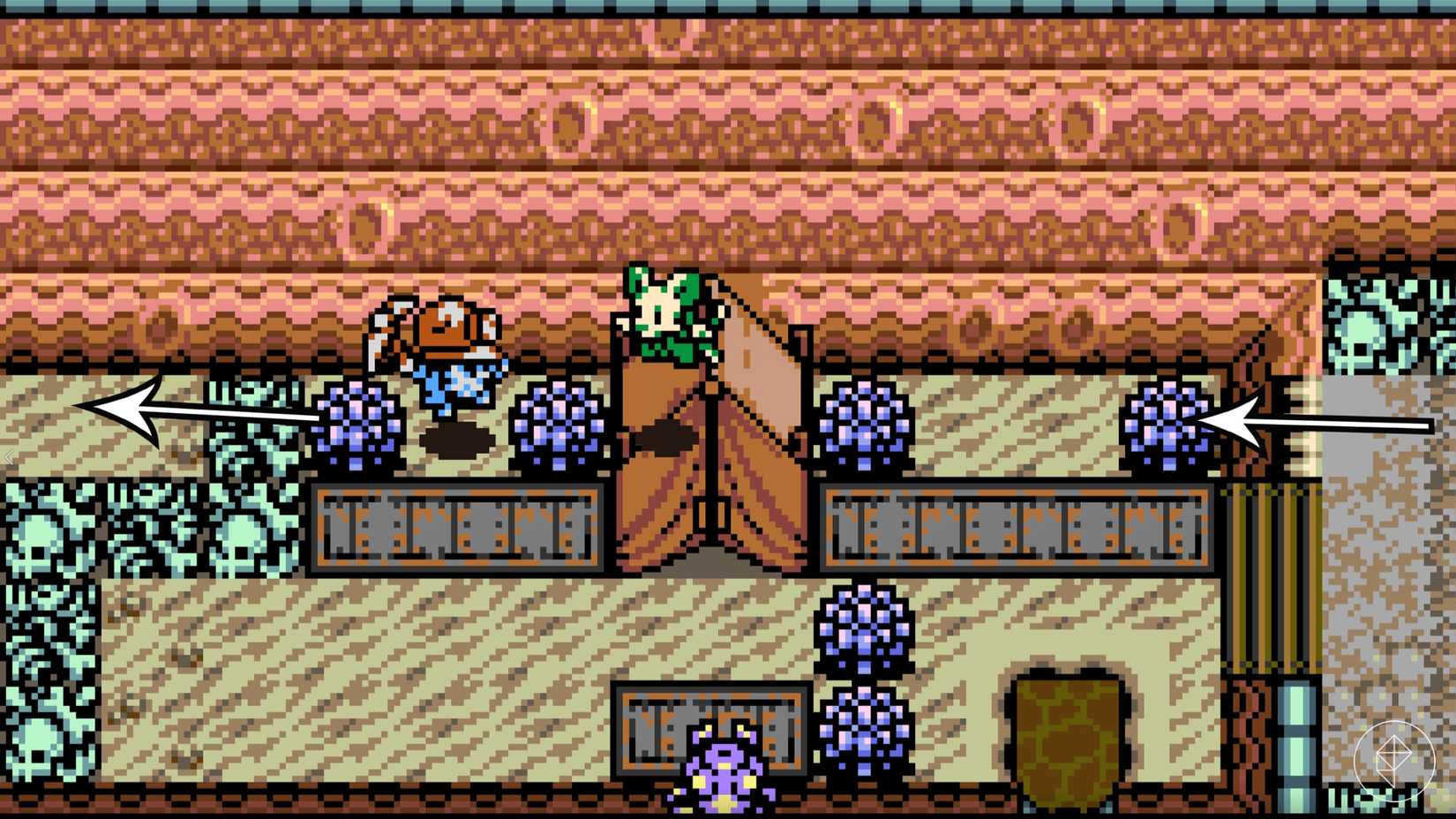 Mina jumps toward the Battery Buster weapon location in Mina the Hollower.
