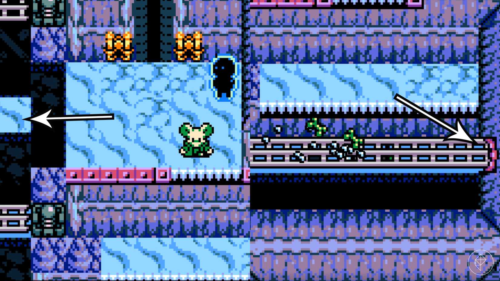 The path to the Guardian Casket weapon upgrade location in Mina the Hollower.