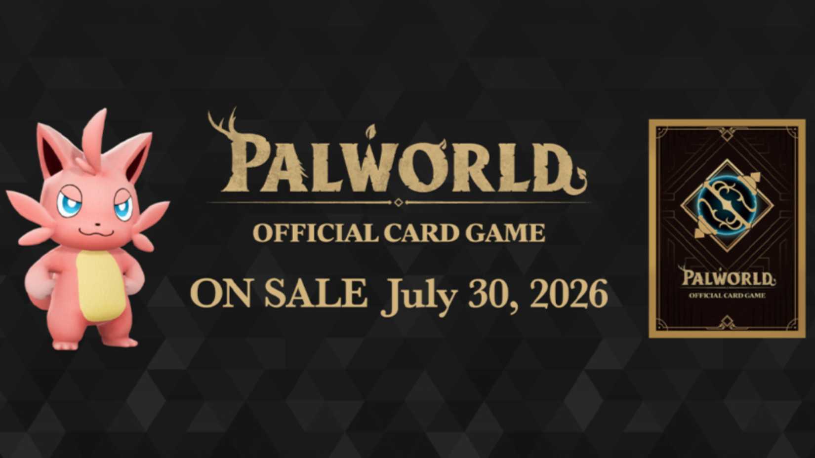 palworld official card game release details.