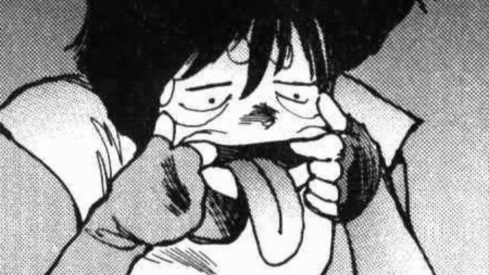 Motoko Kusanig in The Ghost in the Shell manga 