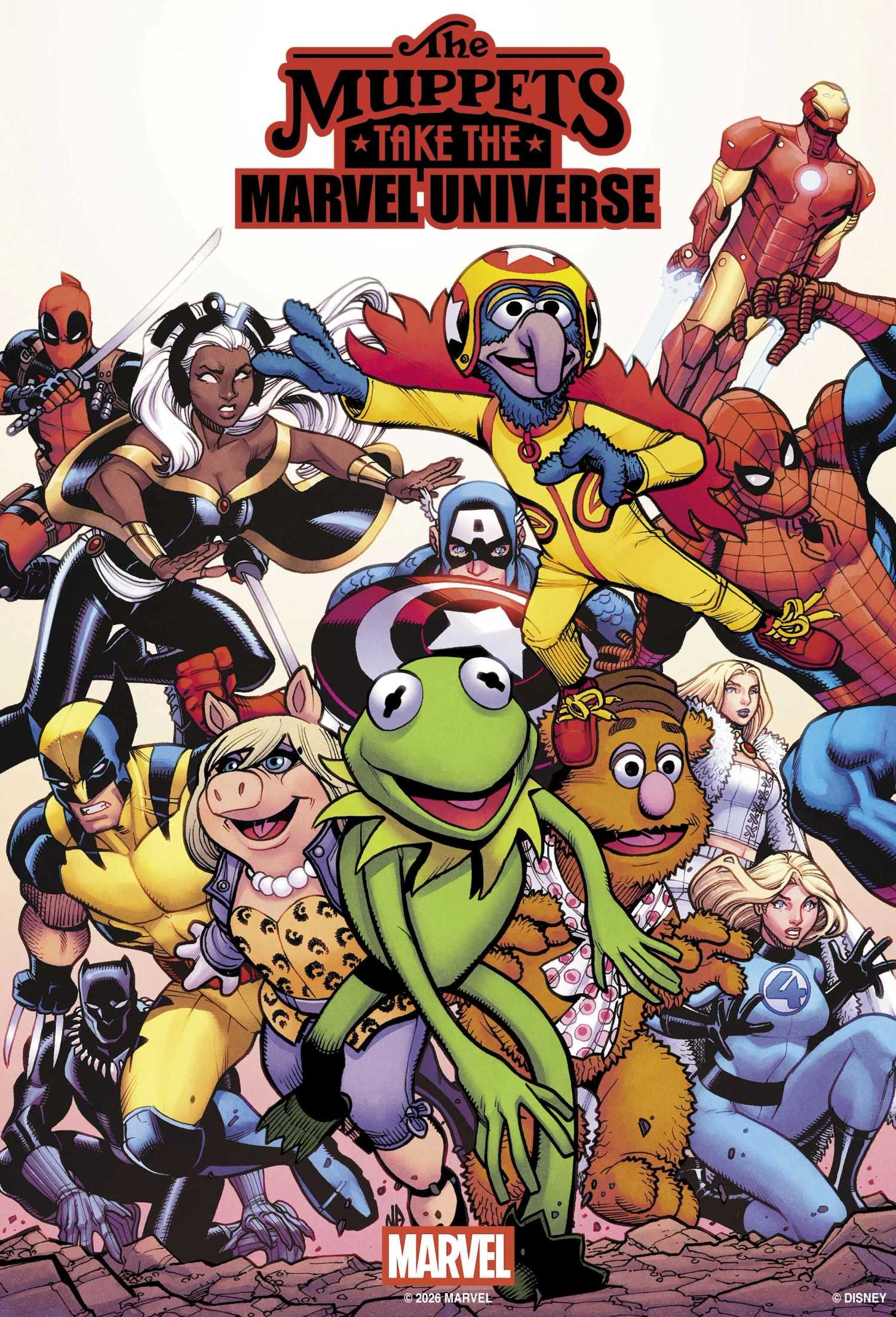 Muppets take the Marvel Universe