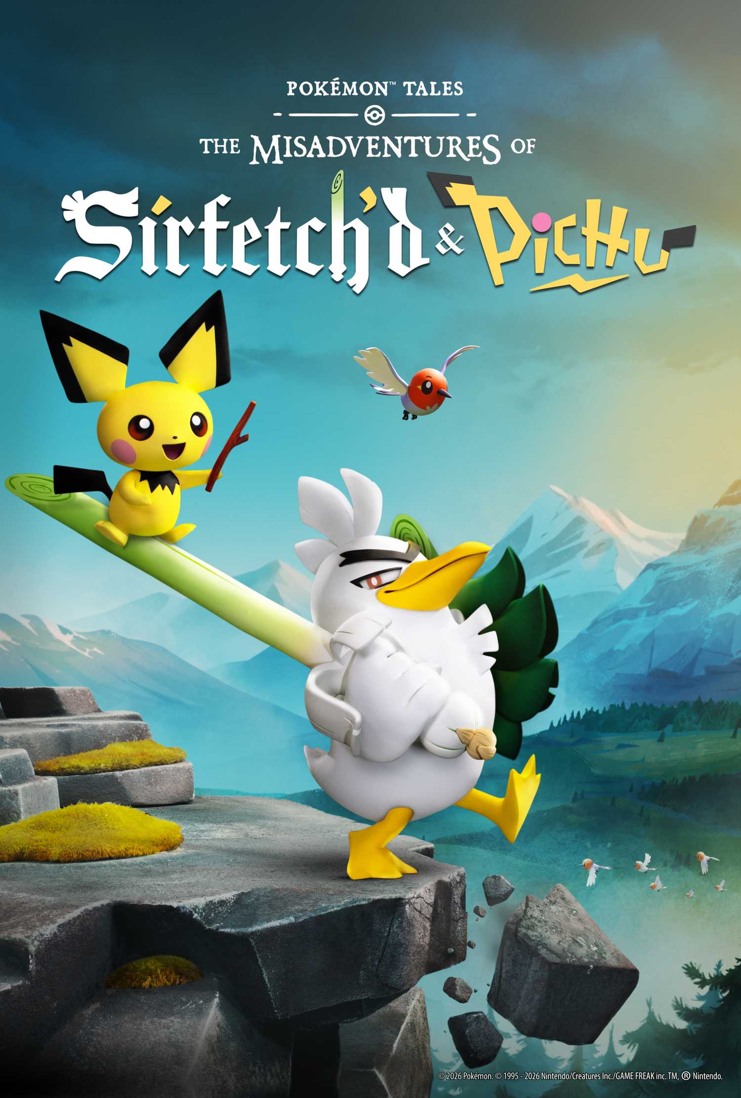 ポケモンのストップモーションショーの最初のポスターは、七王国の騎士の雰囲気を醸し出しています
