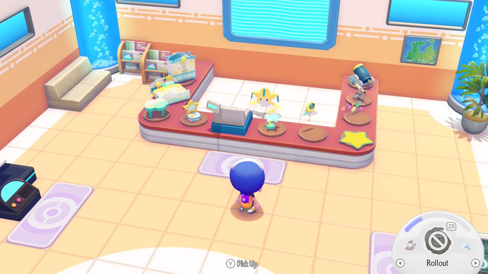 Il negozio di Jirachi a Pokopia