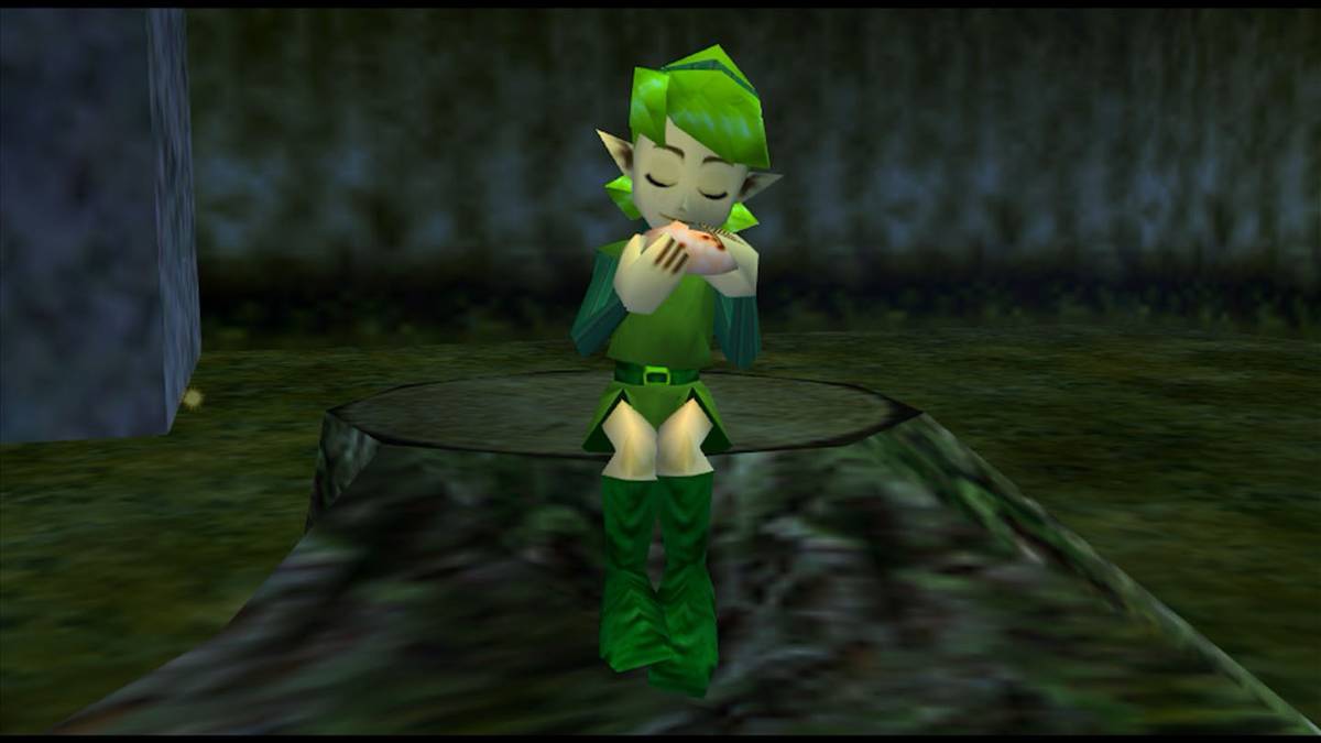 How to get through the Lost Woods in Zelda: Ocarina of Time