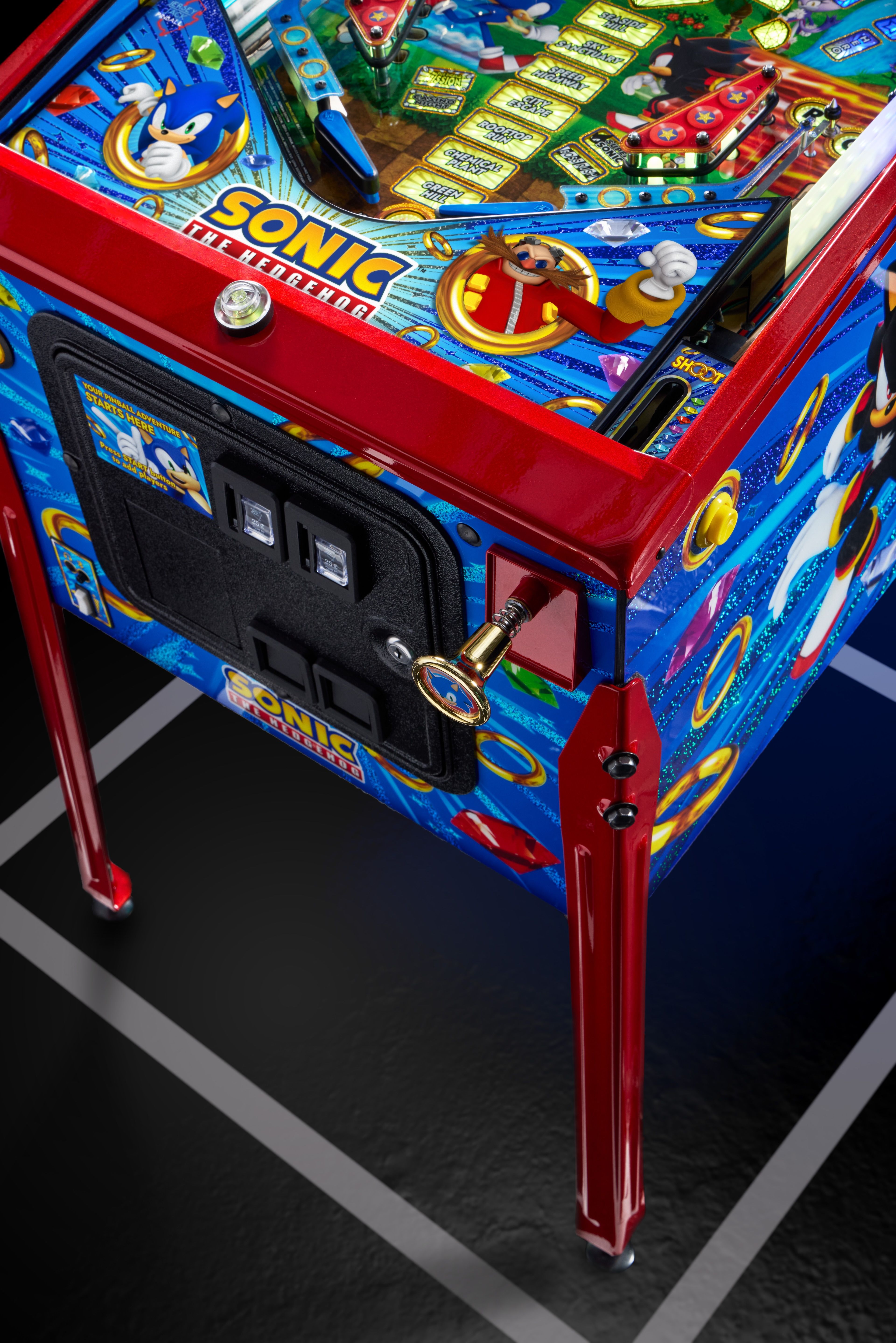 Sonic the Hedgehog pinball table revealed on franchise's 35th anniversary