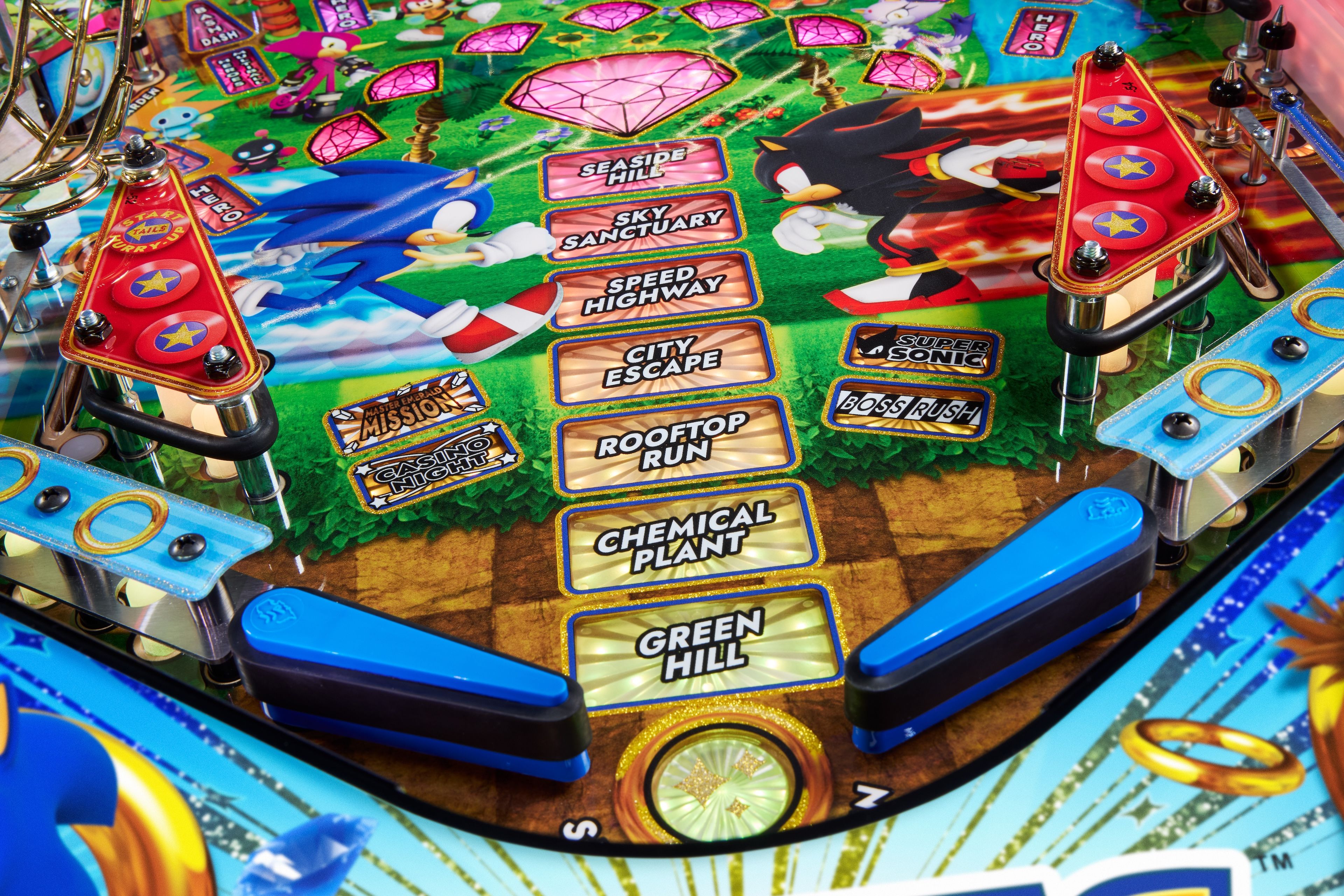 Sonic the Hedgehog pinball table revealed on franchise's 35th anniversary